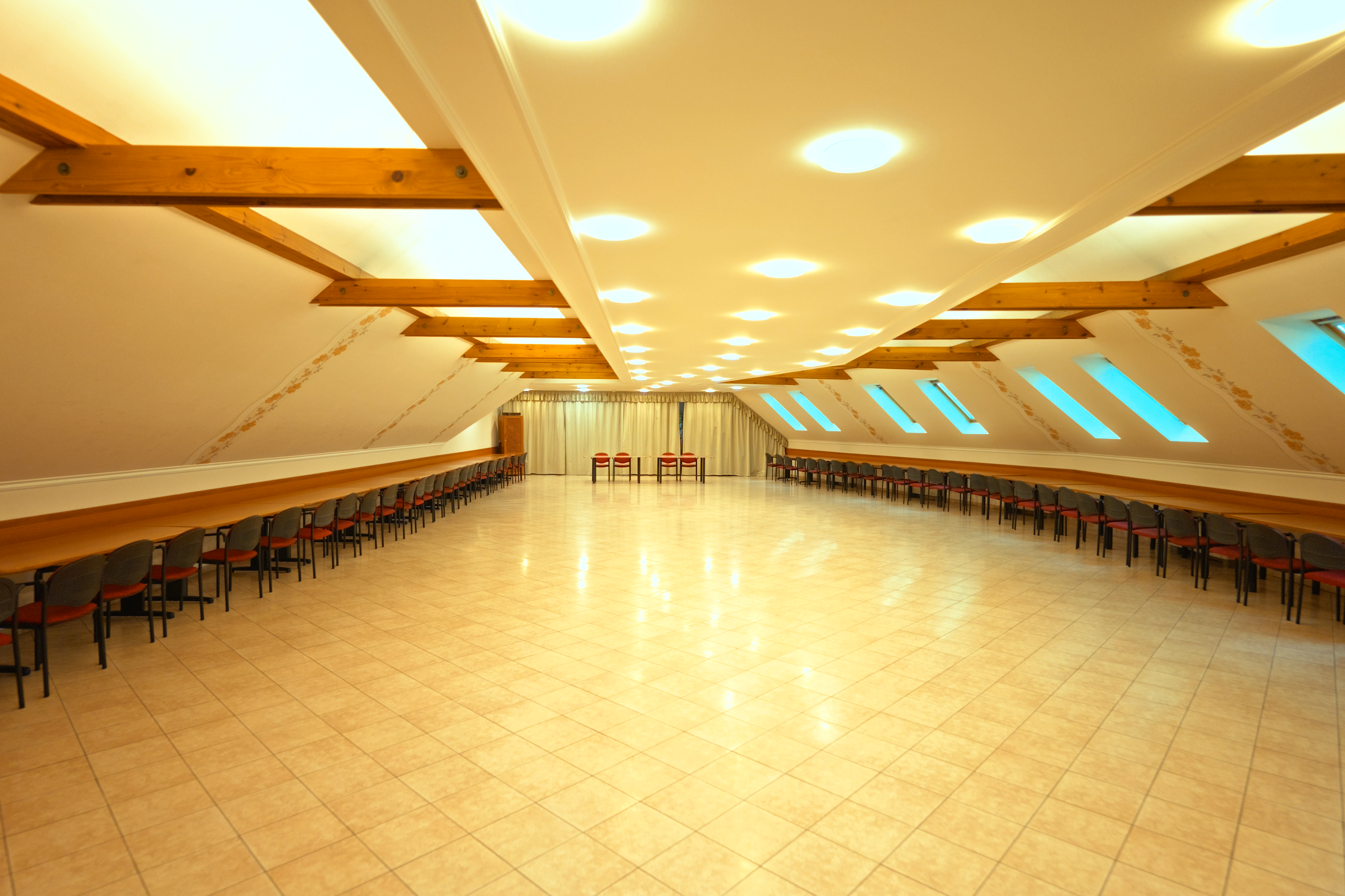 Large conference hall of the hotel
